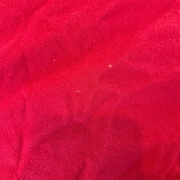 Mens Duluth Trading Co. Quarter Button Red Longtail Shirt SZ L - Picture 4 of 5